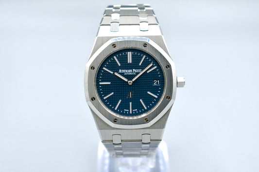 Audemars Piguet Royal Oak Jumbo Steel Blue Dial 15202ST 2017