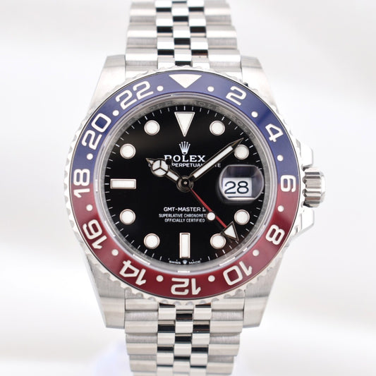 Rolex GMT Master II Pepsi Jubilee Band 126710BLRO 2022