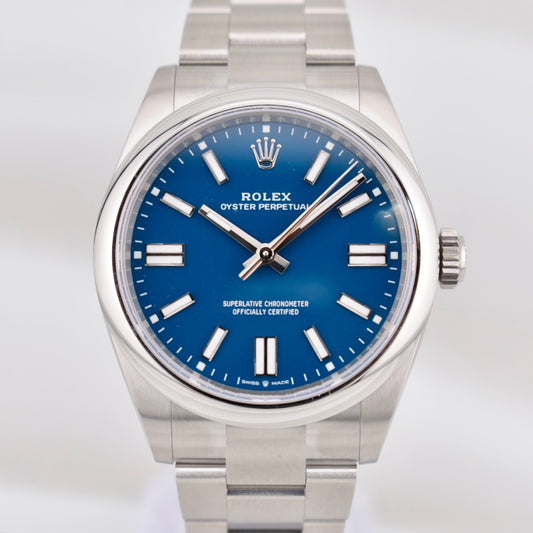 Rolex Oyster Perpetual 41 Med Blue Dial 134300 2025