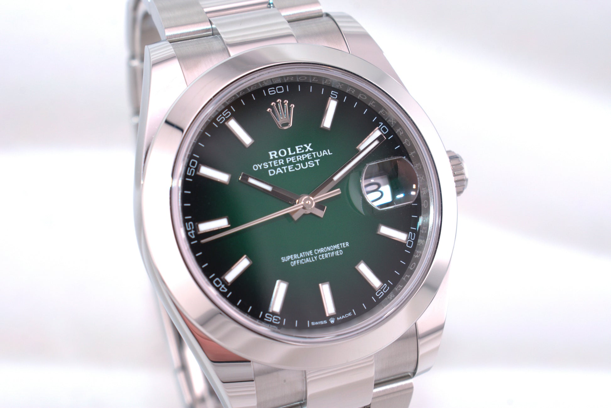 Rolex Datejust 41 Ombré Green 126300 2026