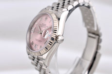 Rolex Datejust 36 Pink Roman Diamond VI and IX Dial 126234 2025