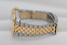 Rolex Datejust 41 Two Tone Yellow Gold Silver Dial 126333 2025