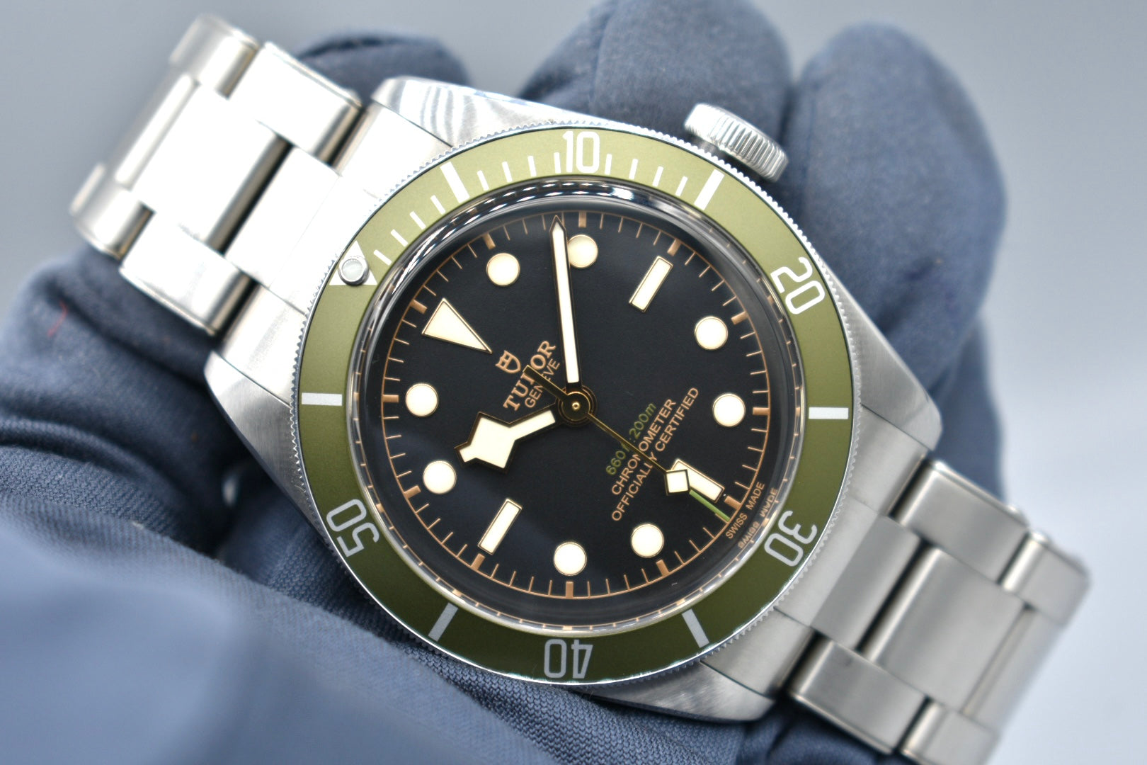 Tudor Black Bay 'Harrods' Green Bezel 79230G 2023