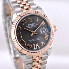 Rolex Datejust 31 Slate Roman Diamond VI Dial 278271 2026