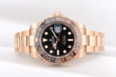 Rolex GMT Master II Rootbeer Rose Gold 126715CHNR 2023