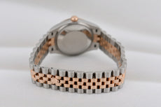 Rolex Datejust 31 Two Tone Everose Gold Chocolate Roman Dial 278271 2021