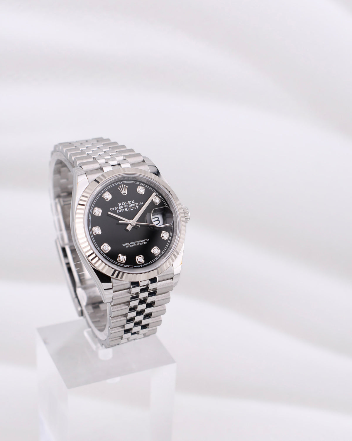 Rolex Datejust 36 Black Diamond Dial 126234 2026