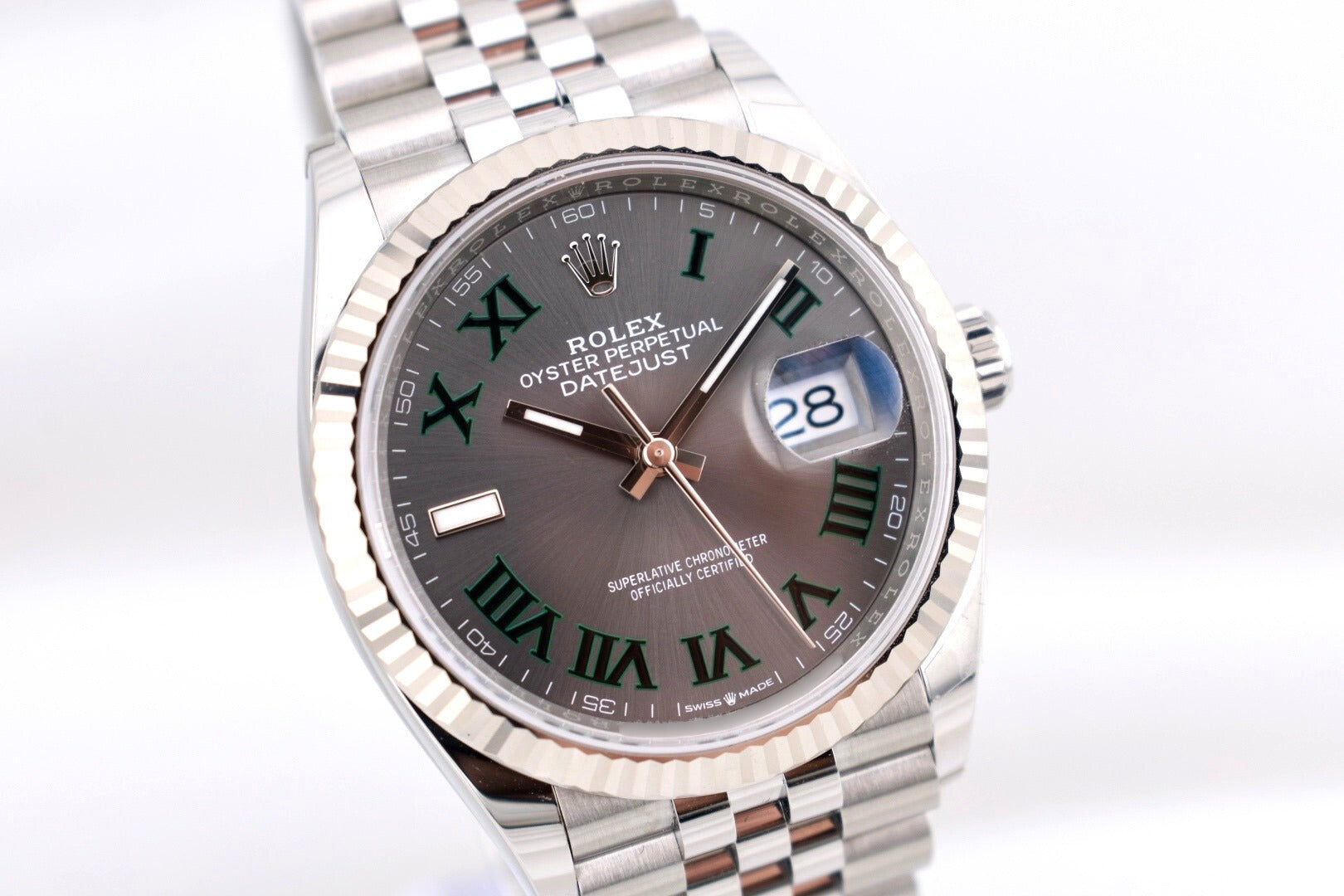 Rolex Datejust 36 Wimbledon Dial 126234 2024