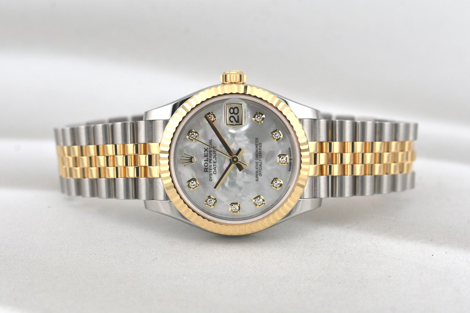 Rolex Datejust 31 Mother of Pearl Two Tone Yellow Gold 278273 2026