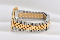 Rolex Datejust 41 Two Tone Yellow Gold Black Dial 126333 2024