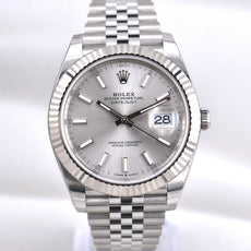 Rolex Datejust 41 Silver Index Dial 126334 2026