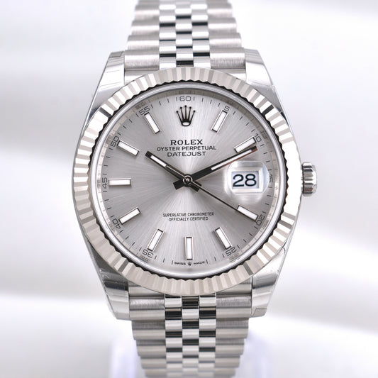 Rolex Datejust 41 Silver Index Dial 126334 2026