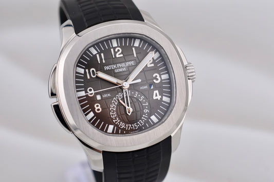 Patek Philippe Aquanaut Travel Time Black Dial 5164A-001 2021