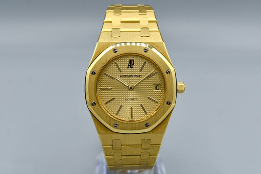 Audemars Piguet Royal Oak Jumbo Yellow Gold Champagne Dial 5402BA 1978