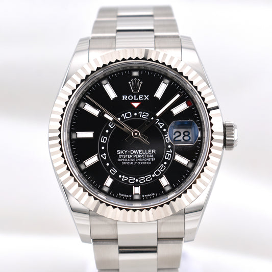 Rolex Sky Dweller Black Dial Oyster Band 336934 2025