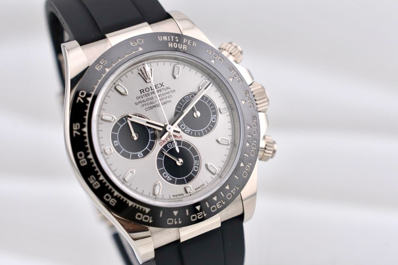 Rolex Cosmograph Daytona White Gold 'Ghost' Oysterflex 116509 2022