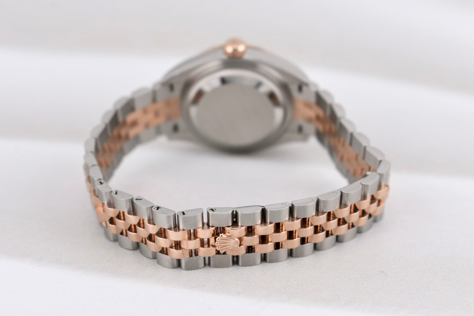 Rolex Lady Datejust 28 Two Tone Everose Gold White Roman Dial 279171 2025