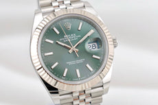 Rolex Datejust 41 Mint Green Dial 126334 2025