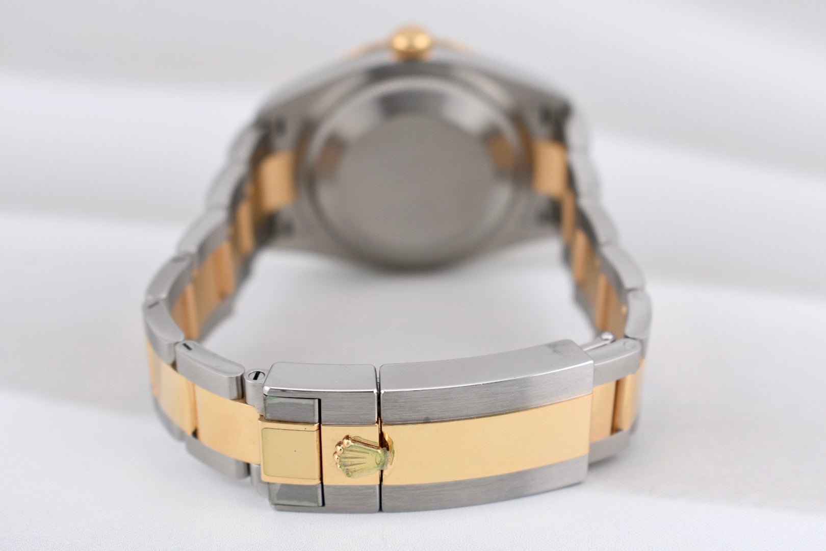 Rolex Explorer 36 Two Tone Yellow Gold Black Dial 124273 2023
