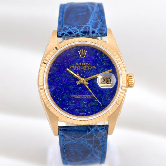 Rolex Datejust 36 Lapis Lazuli Dial 16018 1987
