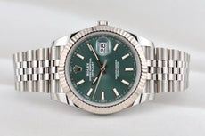 Rolex Datejust 41 Mint Green Dial 126334 2025
