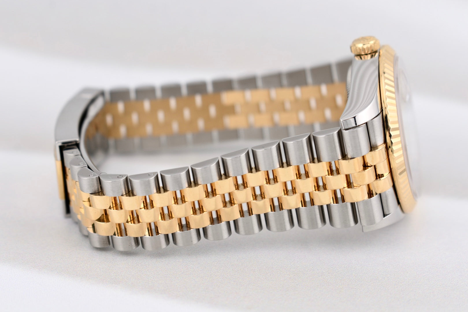 Rolex Datejust 36 Two Tone Yellow Gold Mother of Pearl Diamond Dial 126233 2025