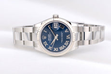 Rolex Datejust 31 Blue Roman Dial Oyster Band 278274 2025