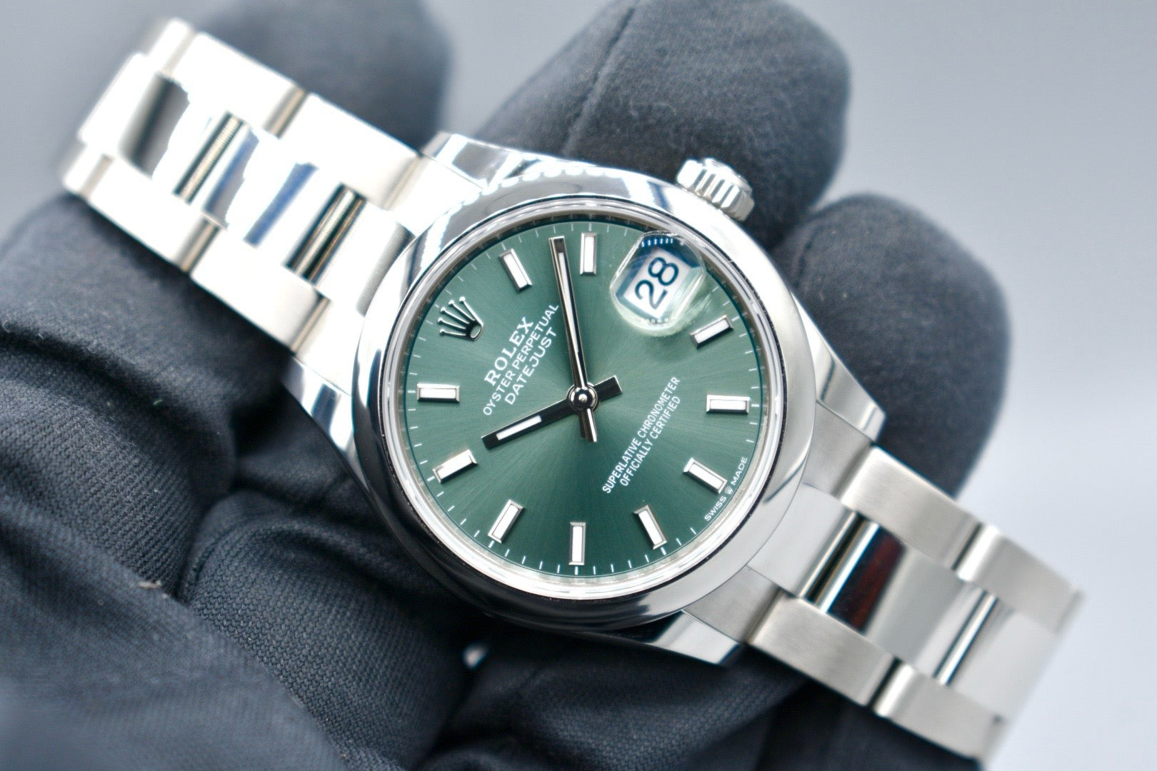 Rolex Datejust 31 Mint Green Index Dial 278240 2024