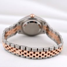 Rolex Lady Datejust 28 Two Tone Everose Gold Mother of Pearl Diamond Dial 279171 2026