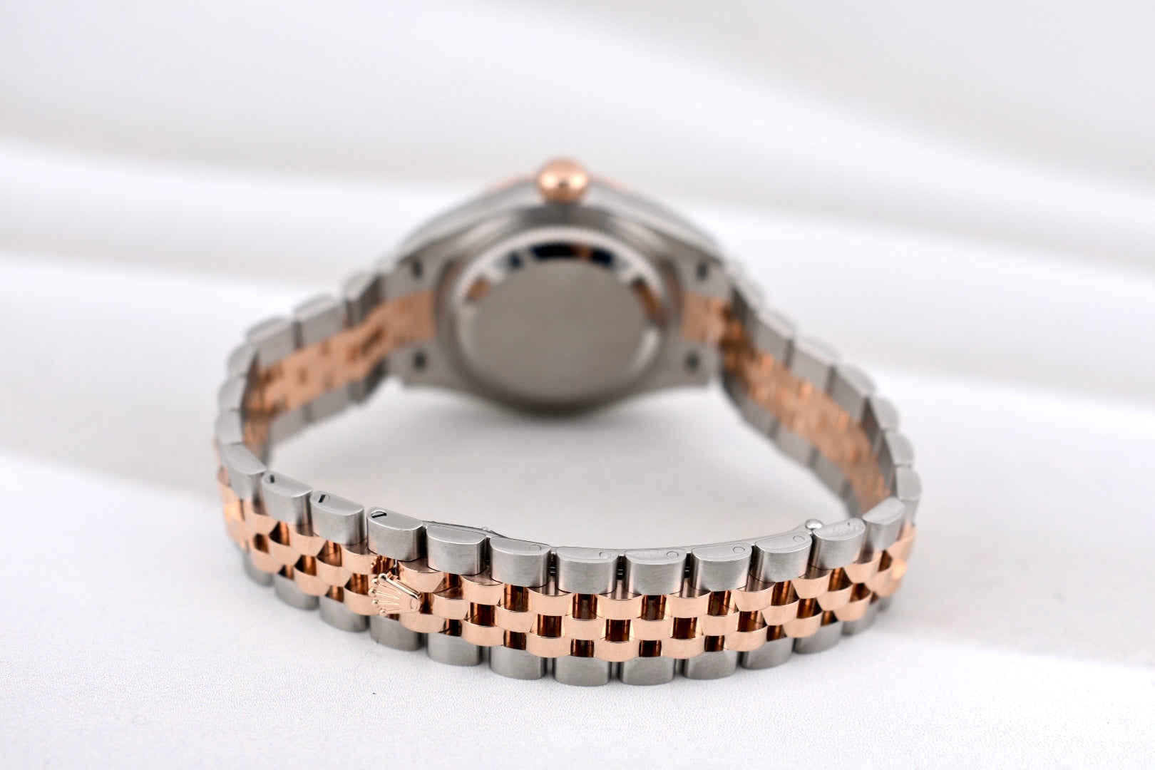 Rolex Lady Datejust 28 Two Tone Everose Gold Mother of Pearl Diamond Dial 279171 2026