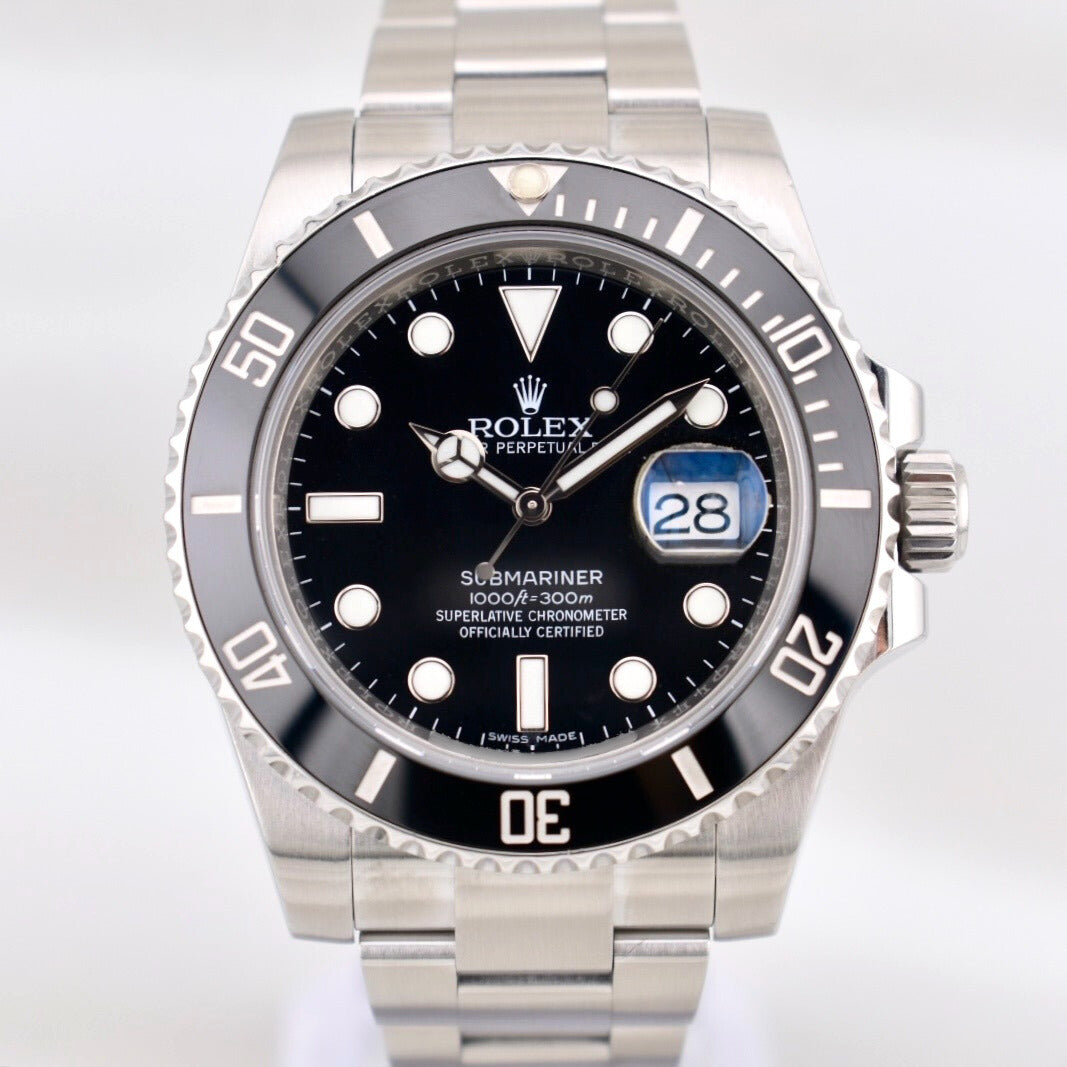 Rolex Submariner Date Black Dial 116610LN 2016
