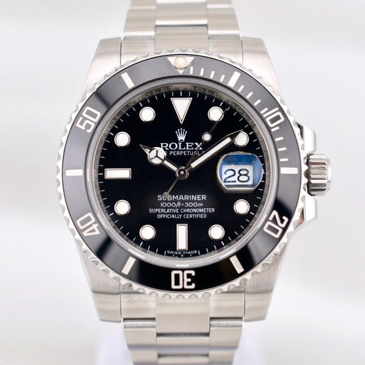 Rolex Submariner Date Black Dial 116610LN 2016