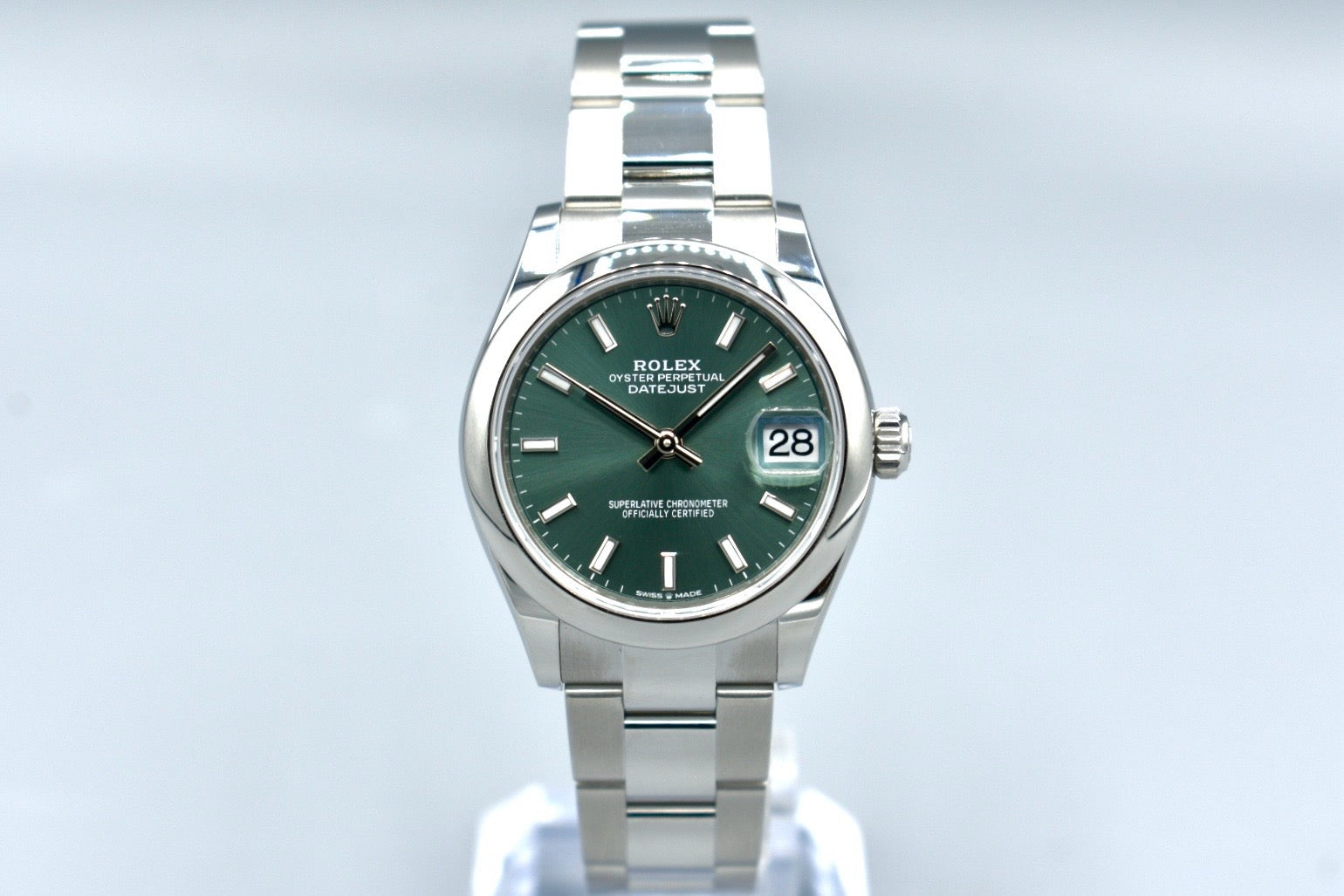 Rolex Datejust 31 Mint Green Index Dial 278240 2024