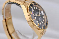 Rolex Submariner Yellow Gold Black Dial 'Blacksy' 126618LN 2022