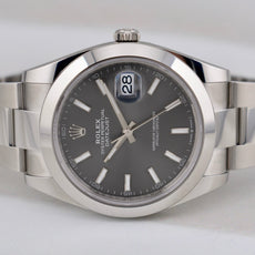 Rolex Datejust 41 Rhodium Dial 126300 2025