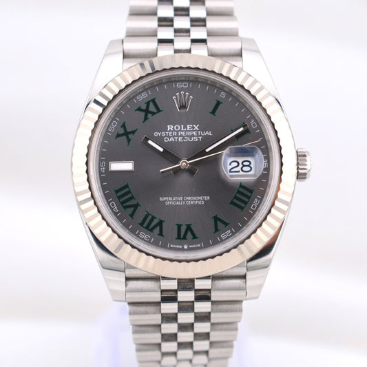 Rolex Datejust 41 Wimbledon Dial 126334 2024