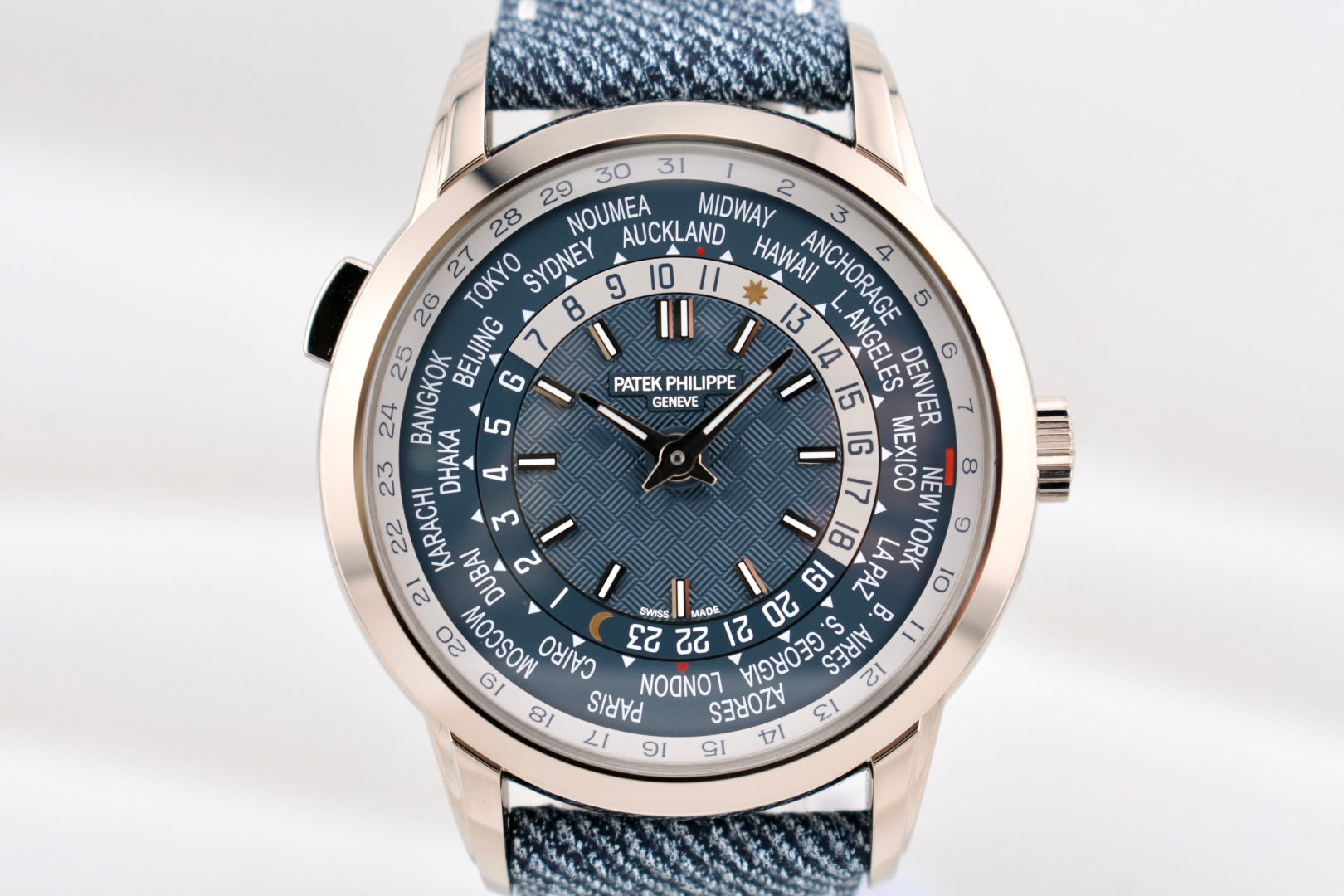 Patek Philippe World Time Date Complications White Gold 5330G-001 2025