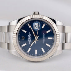 Rolex Datejust 41 Blue Dial Oyster Band 126334 2025