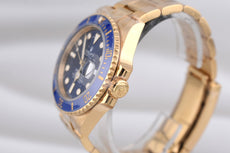 Rolex Submariner Date Yellow Gold Bluesy 126618LB 2022