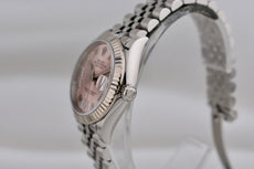 Rolex Datejust 31 Pink Roman Dial Diamond VI Marker 278274 2023