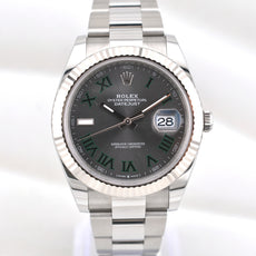 Rolex Datejust 41 Wimbledon Dial Oyster Band 126334 2026