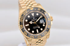 Rolex GMT Master II Yellow Gold Black Dial 126718GRNR 2024