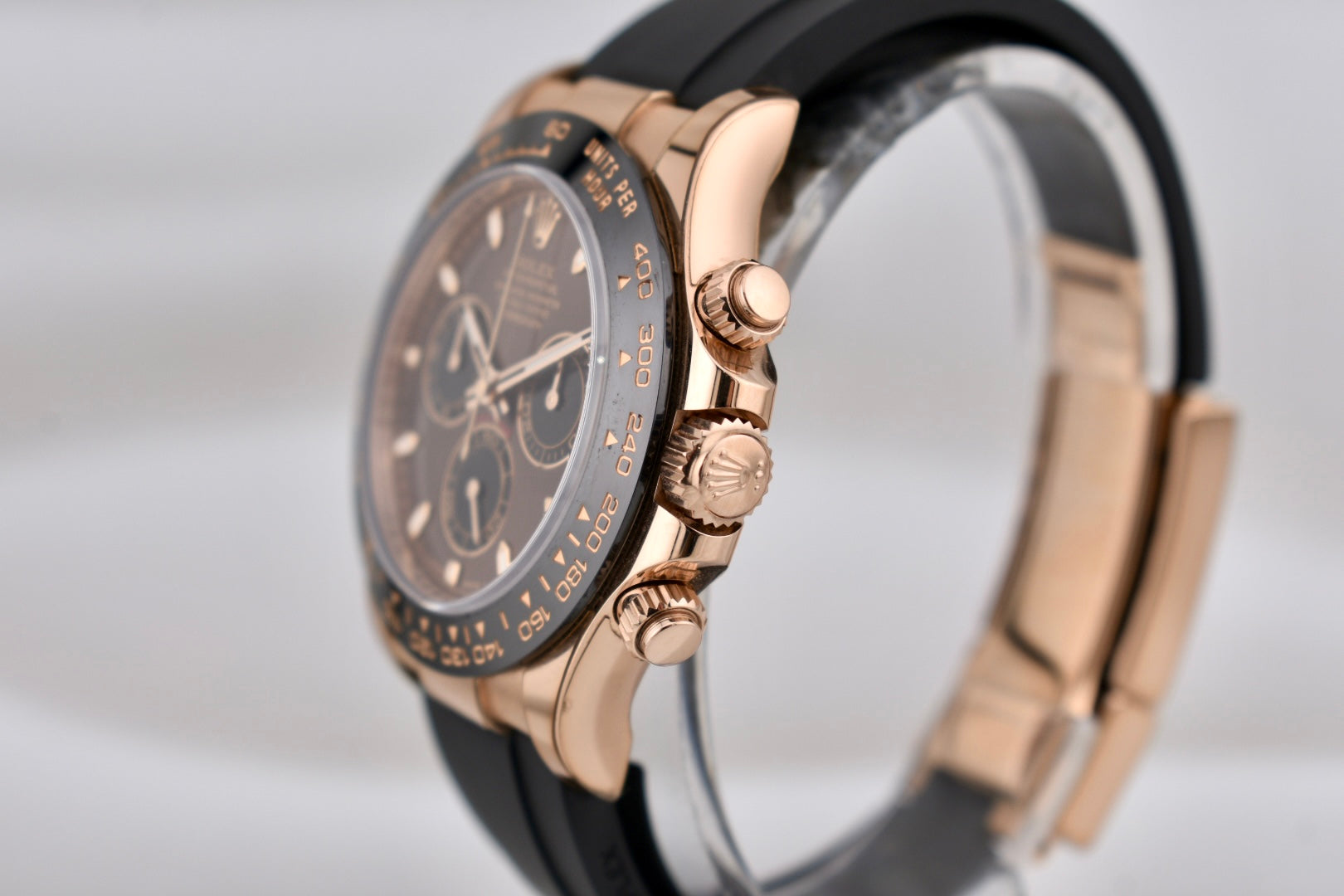 Rolex Cosmograph Daytona Chocolate Dial Everose Gold Oysterflex 116515LN 2022