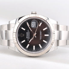 Rolex Datejust 41 Black Index Dial Oyster Band 126334 2026