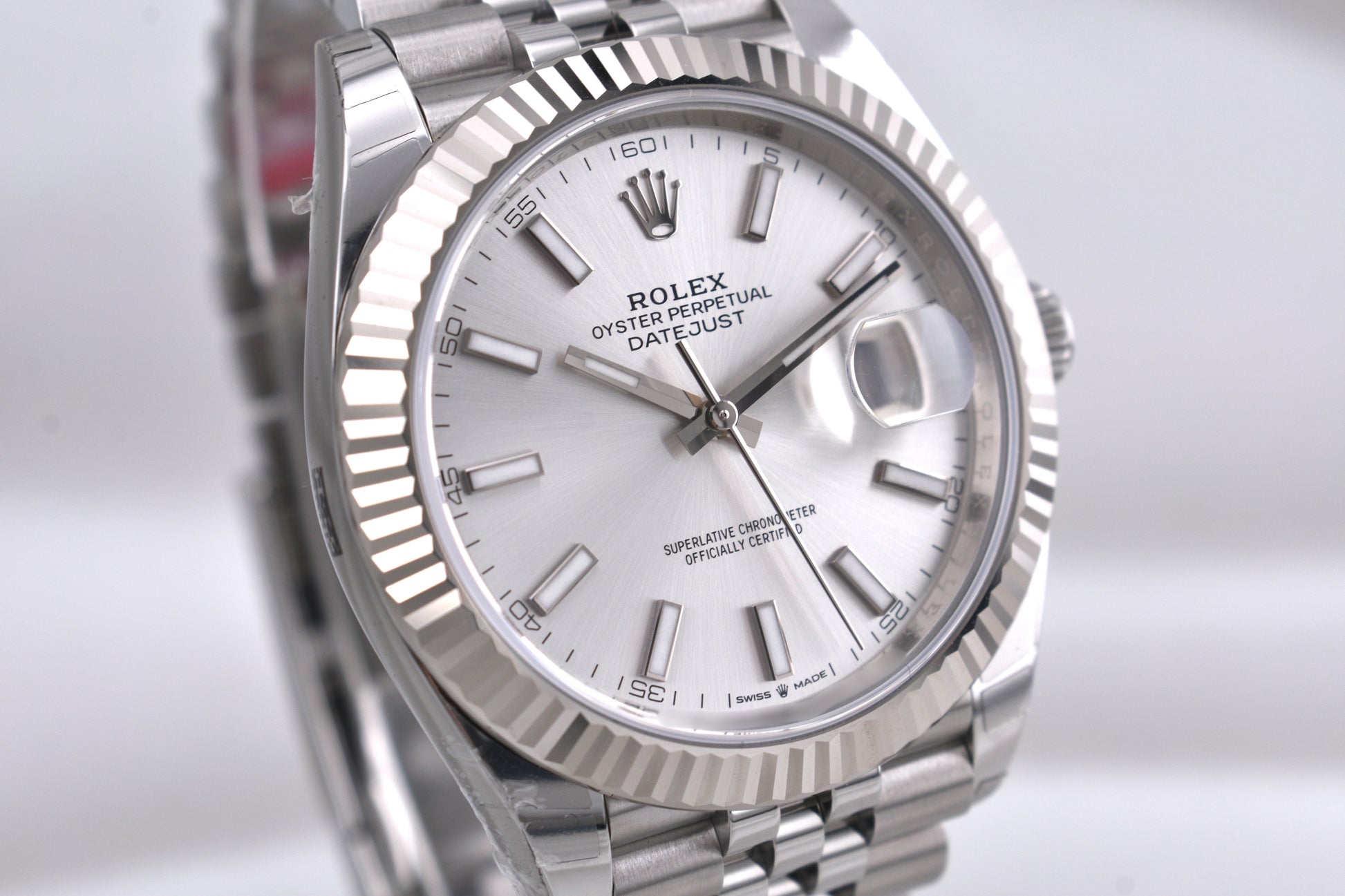 Rolex Datejust 41 Silver Index Dial 126334 2026