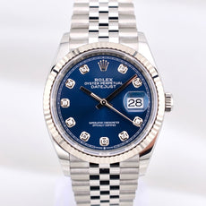 Rolex Datejust 36 Blue Diamond Dial 126234 2025