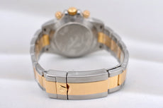 Rolex Cosmograph Daytona Two Tone Yellow Gold Champagne Diamond Dial 116503 2014