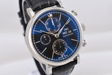 IWC Portofino Chronograph Black Dial IW391029 2022