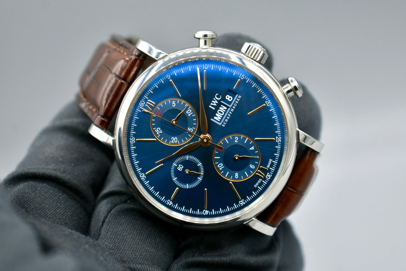 IWC Chronograph Portofino Blue Dial IW391036 2022