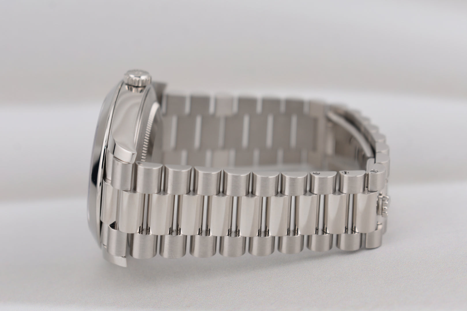 Rolex Day Date 40 Platinum Ice Blue Motif Dial 228206 2022